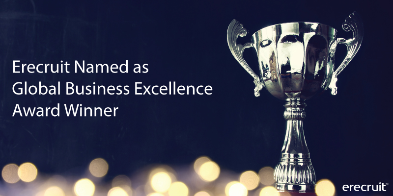 Erecruit Enterprise Software Wins Global Business Excellence Award